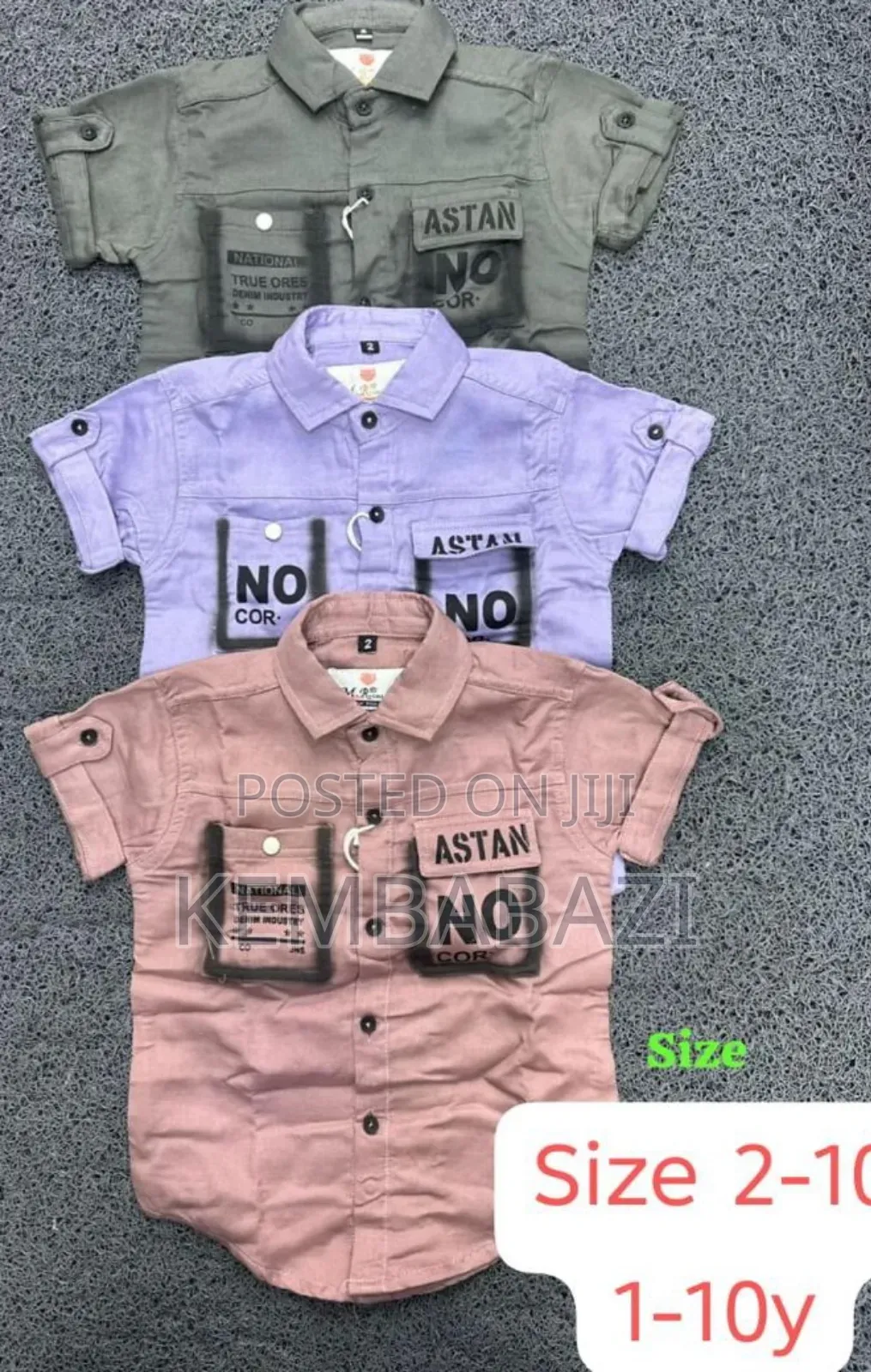 1piece Boy's Casual Shirts