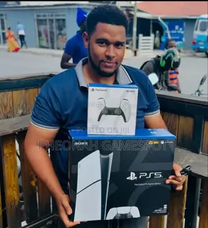 Playstation 5 Slim Digital Version. This Ps5 Slim Brings the Joy Home