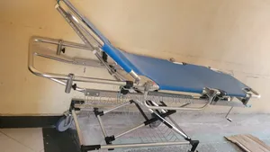 Patient Stretcher/Trolley With a Crank