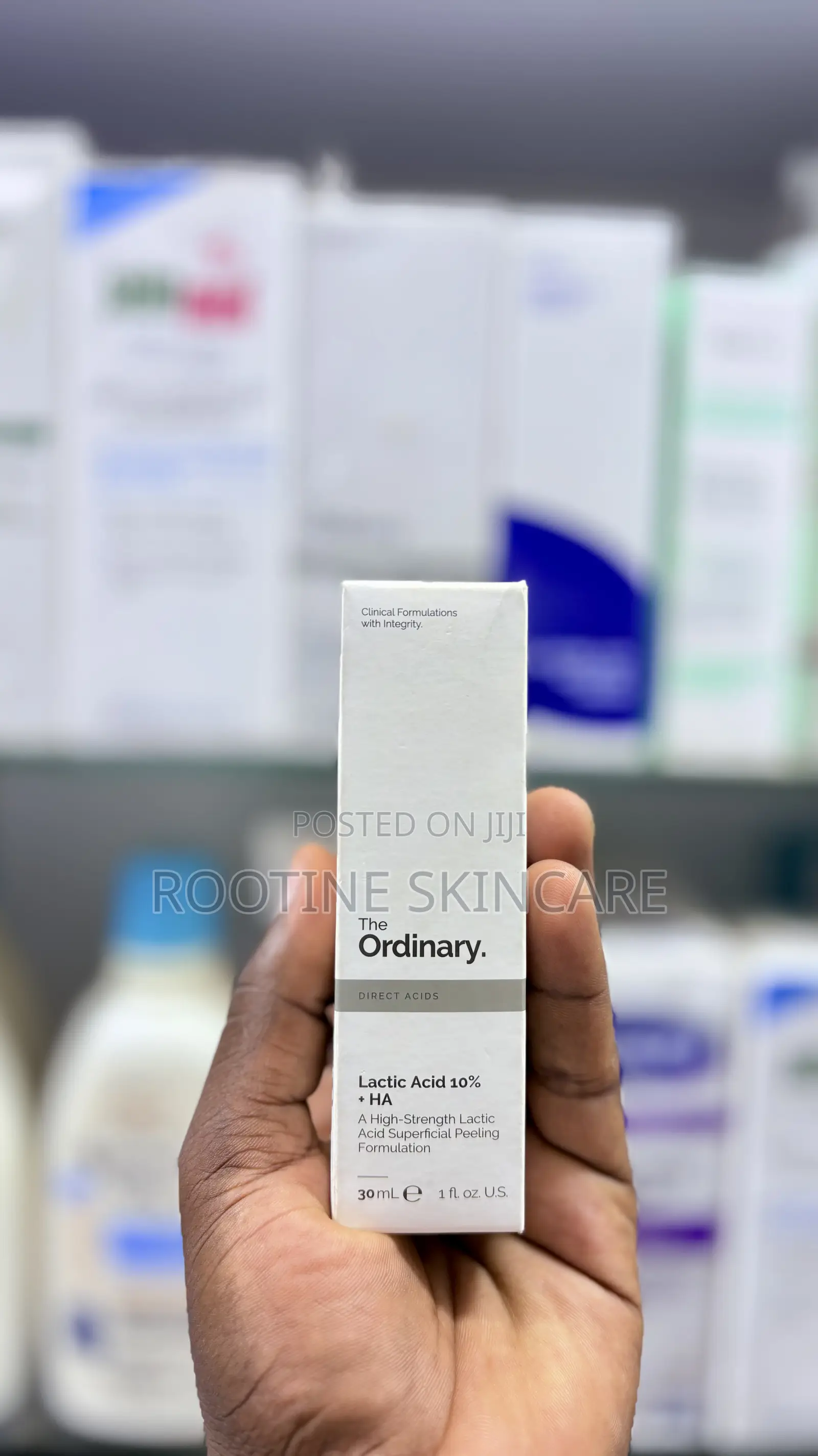 The Ordinary Lactic Acid 10% + Ha Exfoliating Serum 30mls