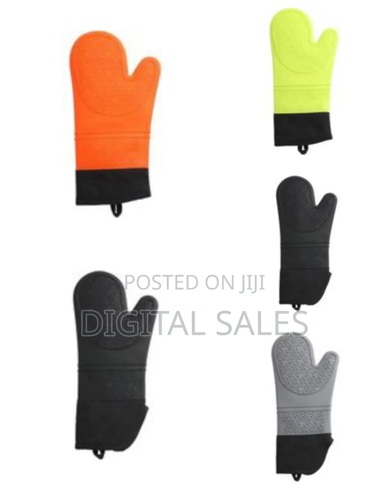 Heat-Resistant Silicone Oven Mitt