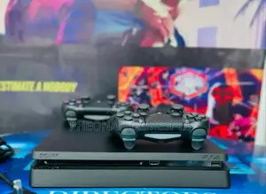 Ps4 Slim 500gb Chipped With 12 Games 2 Pads! We Deliver Now