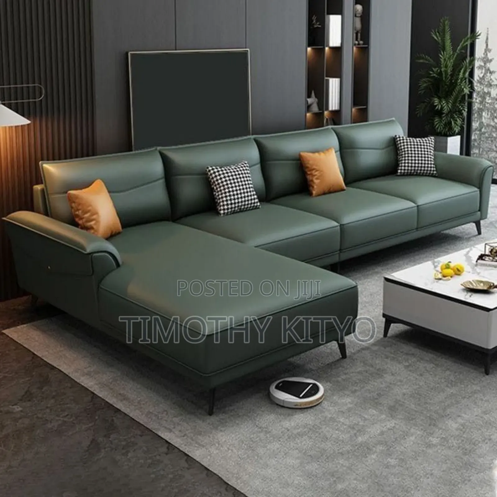Sofa Bed in Fabric and High Density Mattress