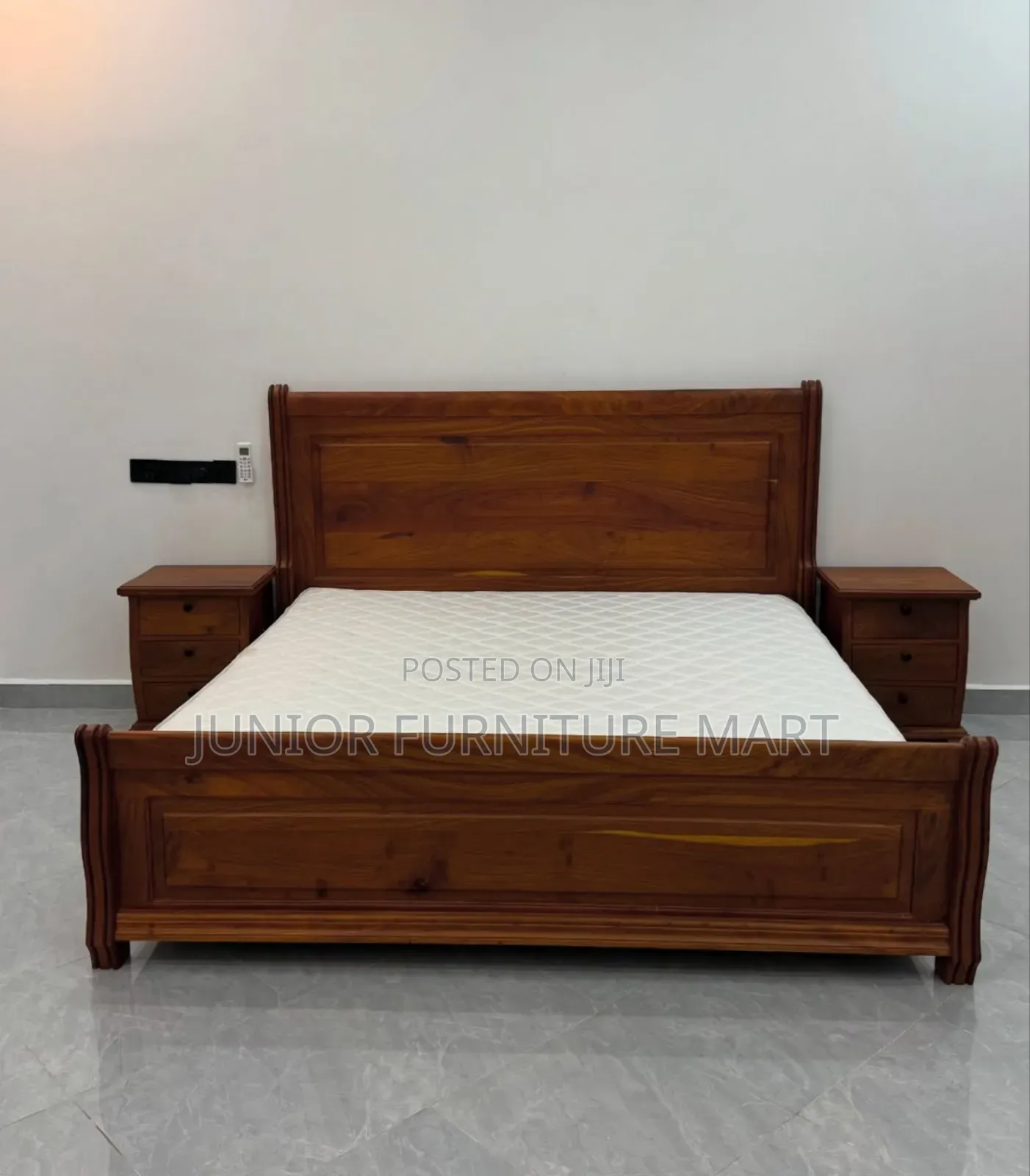 Modern Hardwood Bed