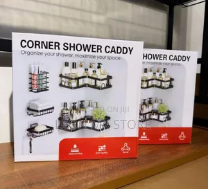 Corner Metallic Shower Caddy