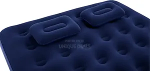 Bestway Flocked Air Mattress With Pillows and Pump