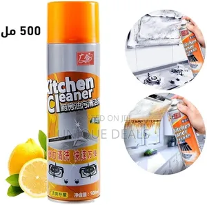 Foam Spray Cleaner for Kitchen Cleaning and Grease Removal 500ml
