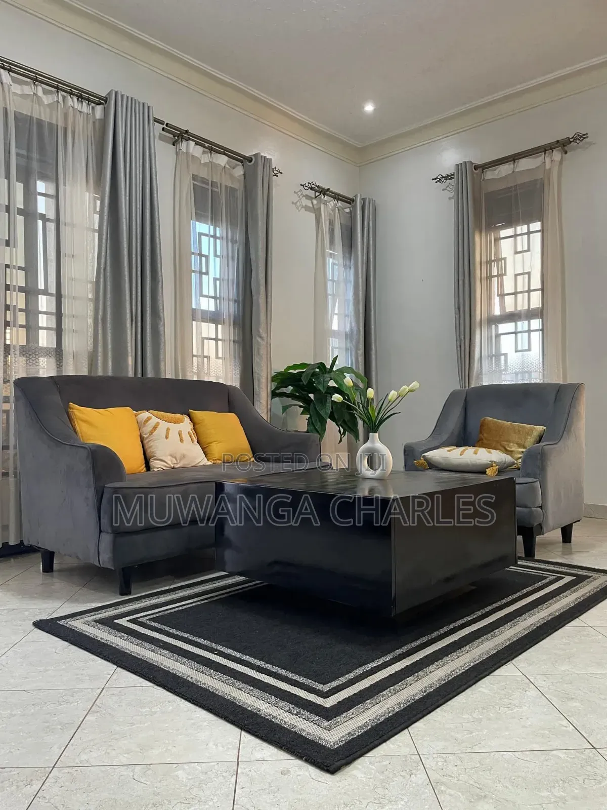 Furnished 1bdrm Apartment in Fs Properties Ltd, Nakawa for rent