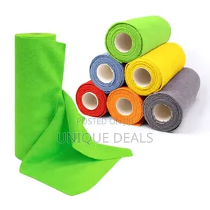 Microfiber Cleaning Cloth Roll, 10" X 10" Tear Away Reusable Towels