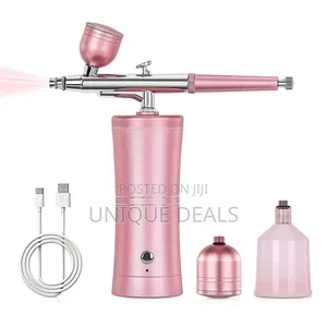 Airbrush Kit With Compressor - 48psi Rechargeable Cordless