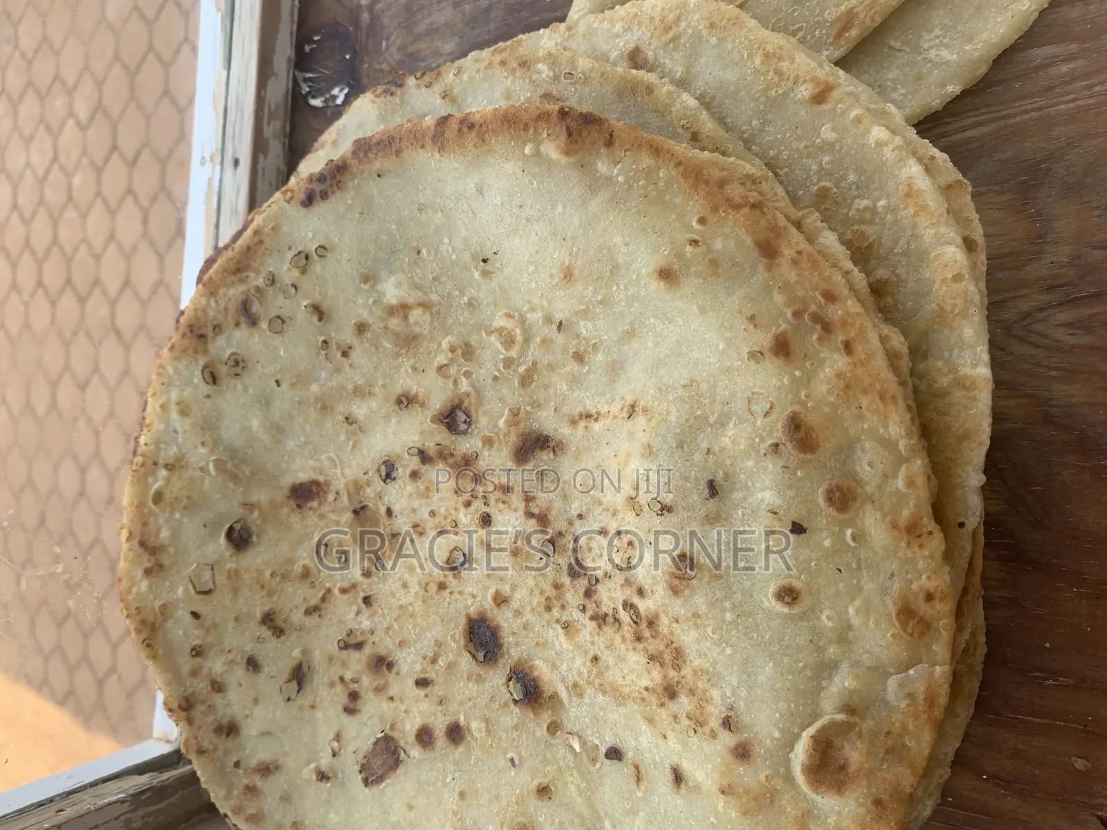 Fresh Homemade Chapatis