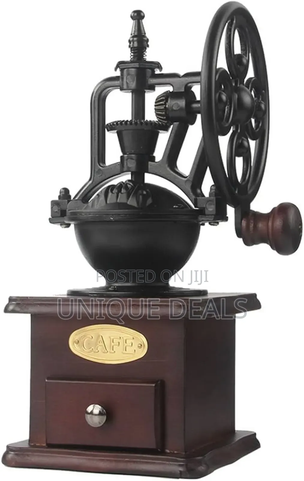 Manual Coffee Grinder, Imavo Wooden Coffee Bean Grinder