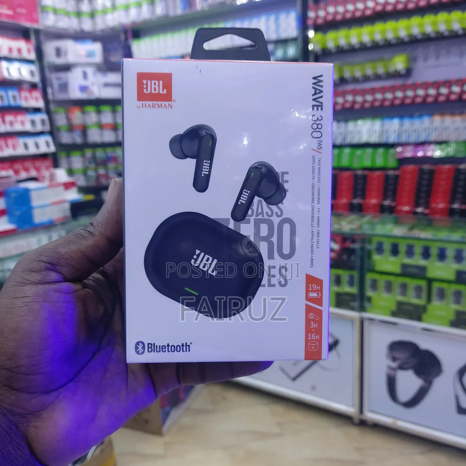 JBL Wave 380 Bluetooth Earbuds