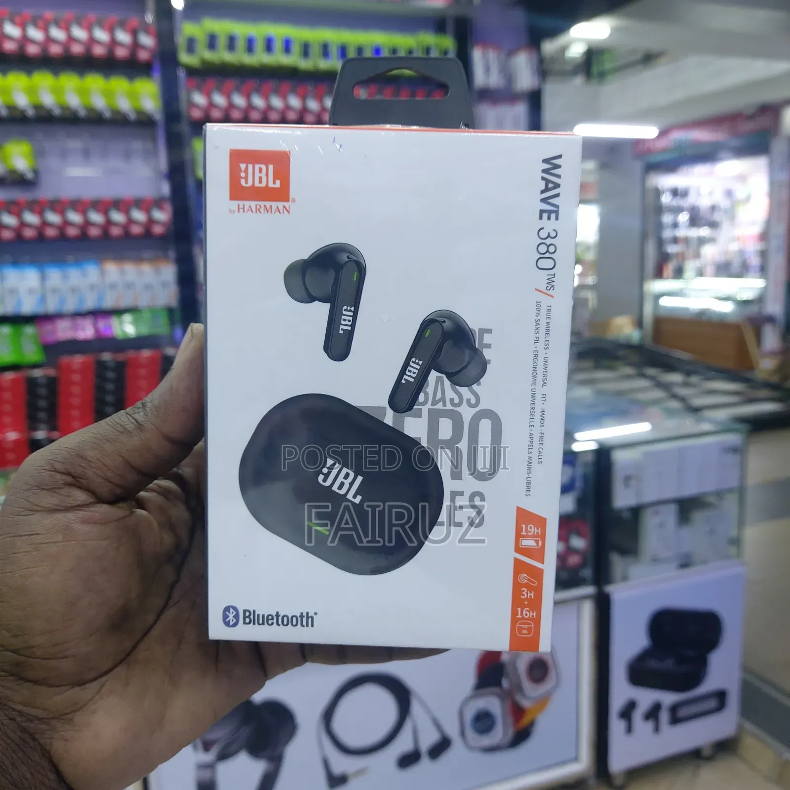JBL Wave 380 Bluetooth Earbuds