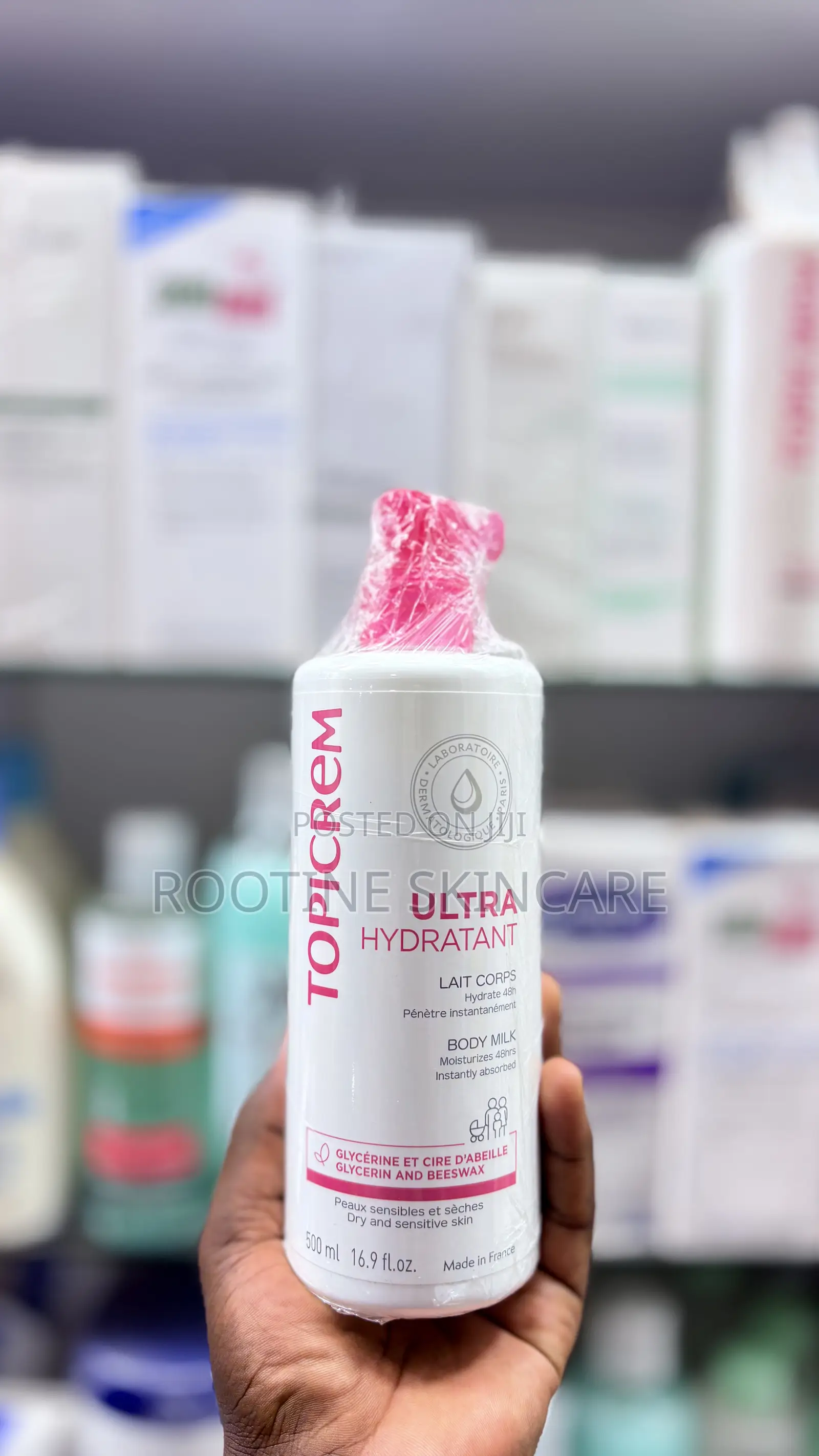 Topicrem Ultra Moisturizing Body Milk Lotion 500mls