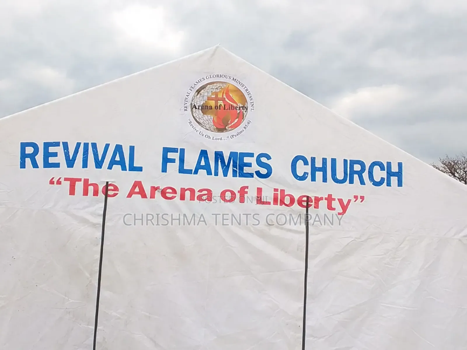 (7x16)Mtr Tent in Heavy Duty PVC Materials