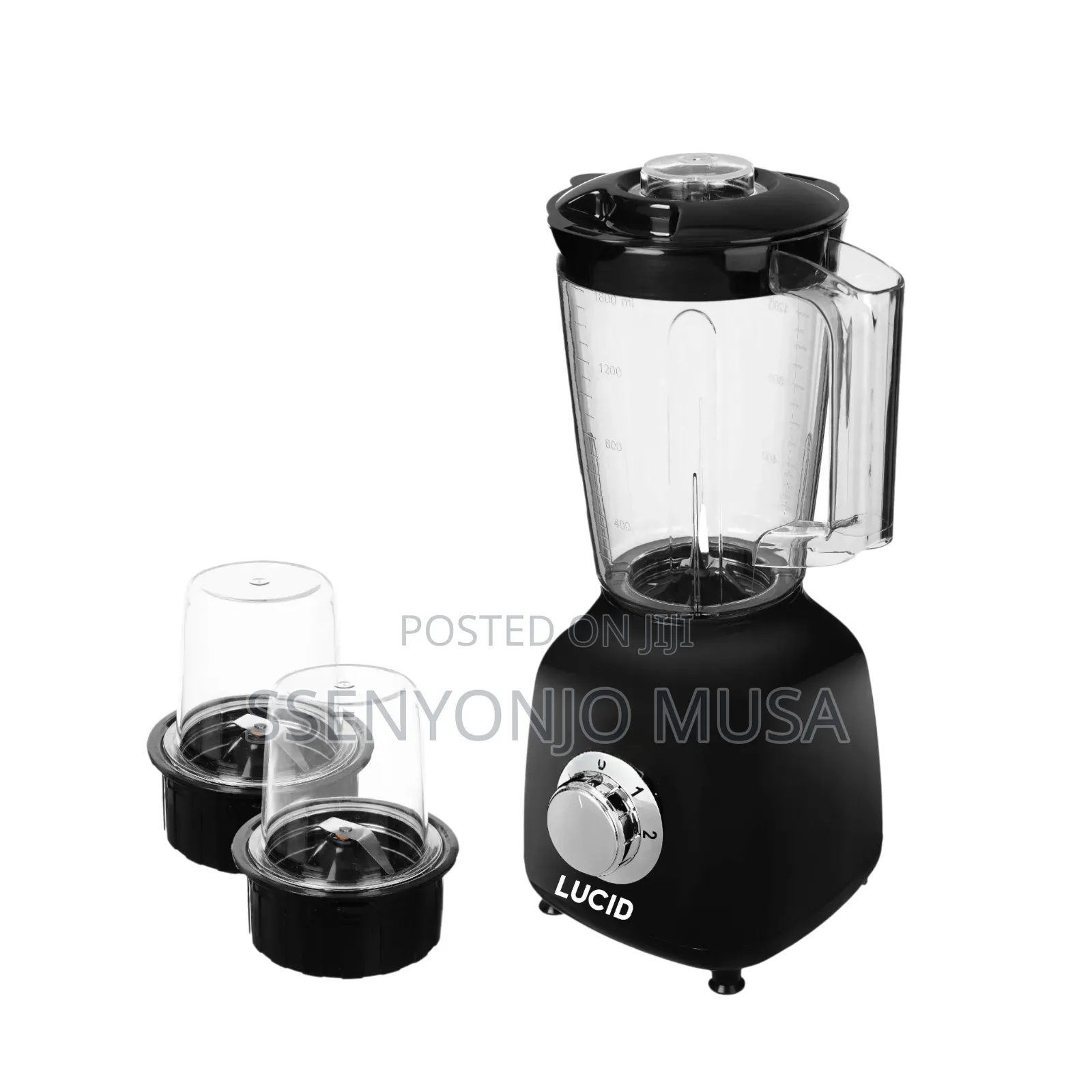 Lucid Blender 1.5l- 3-in-1 With Grinder Pj-80a - 500w