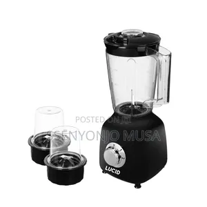 Lucid Blender 1.5l- 3-in-1 With Grinder Pj-80a - 500w