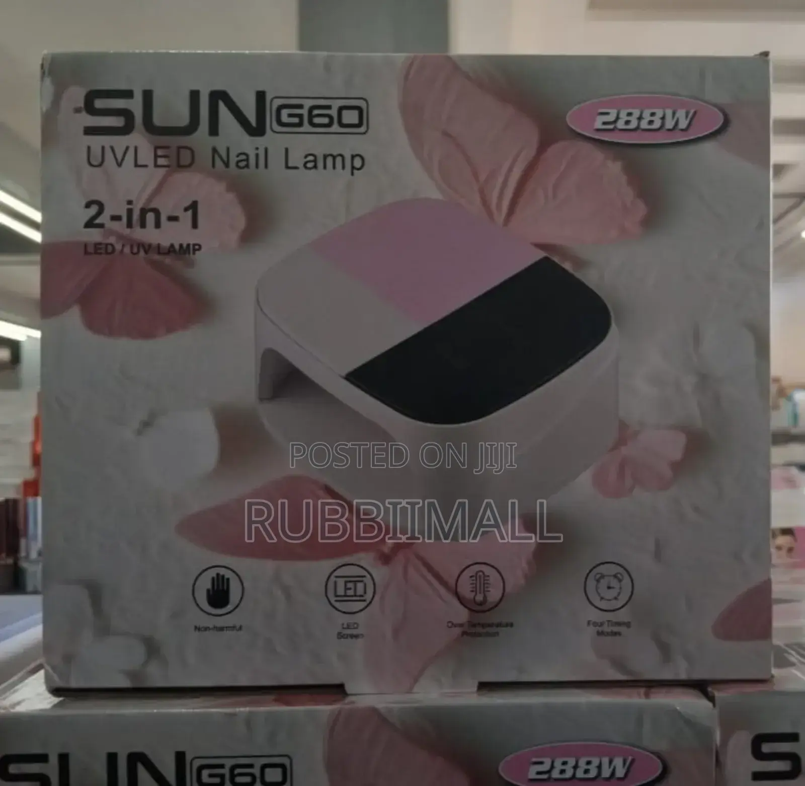 Uvled Nail Lamp 2 in 1 ~ G60