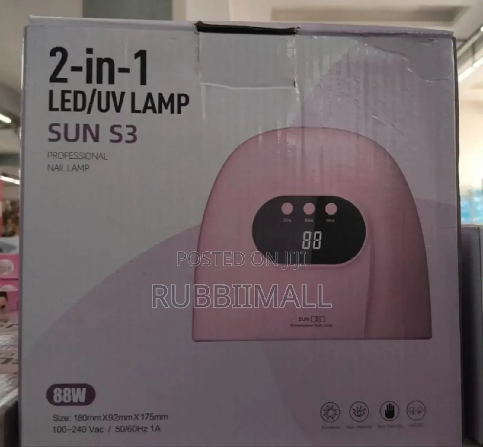 Uvled Nail Lamp 2 in 1 ~ S3