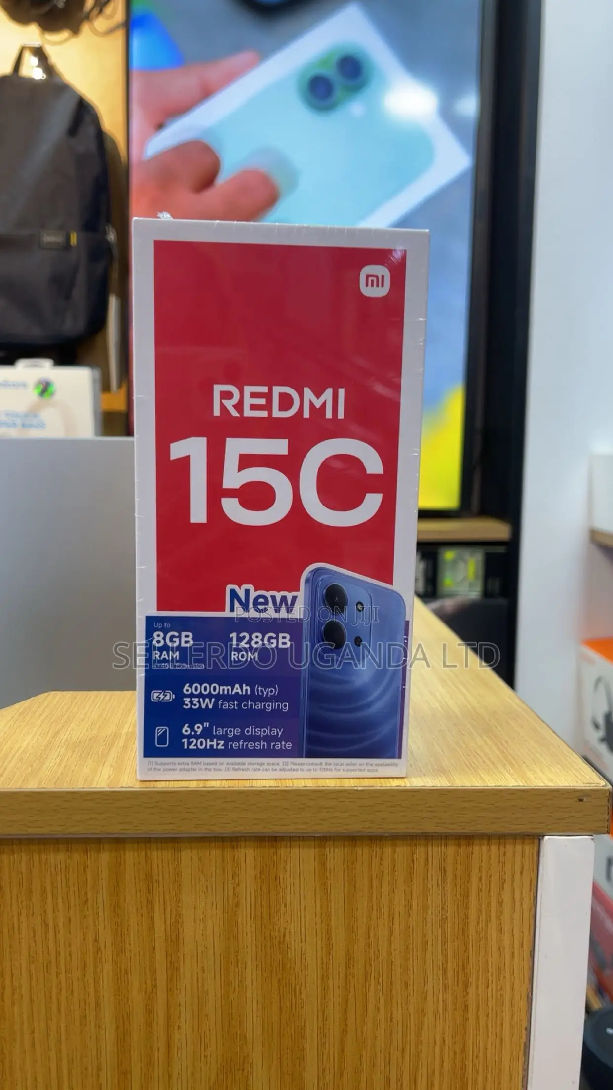 New Xiaomi Redmi 15C 4G 128 GB Black