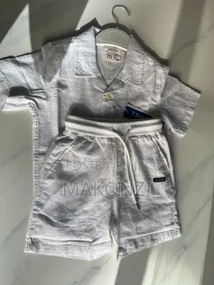Boys Linen Two Piece