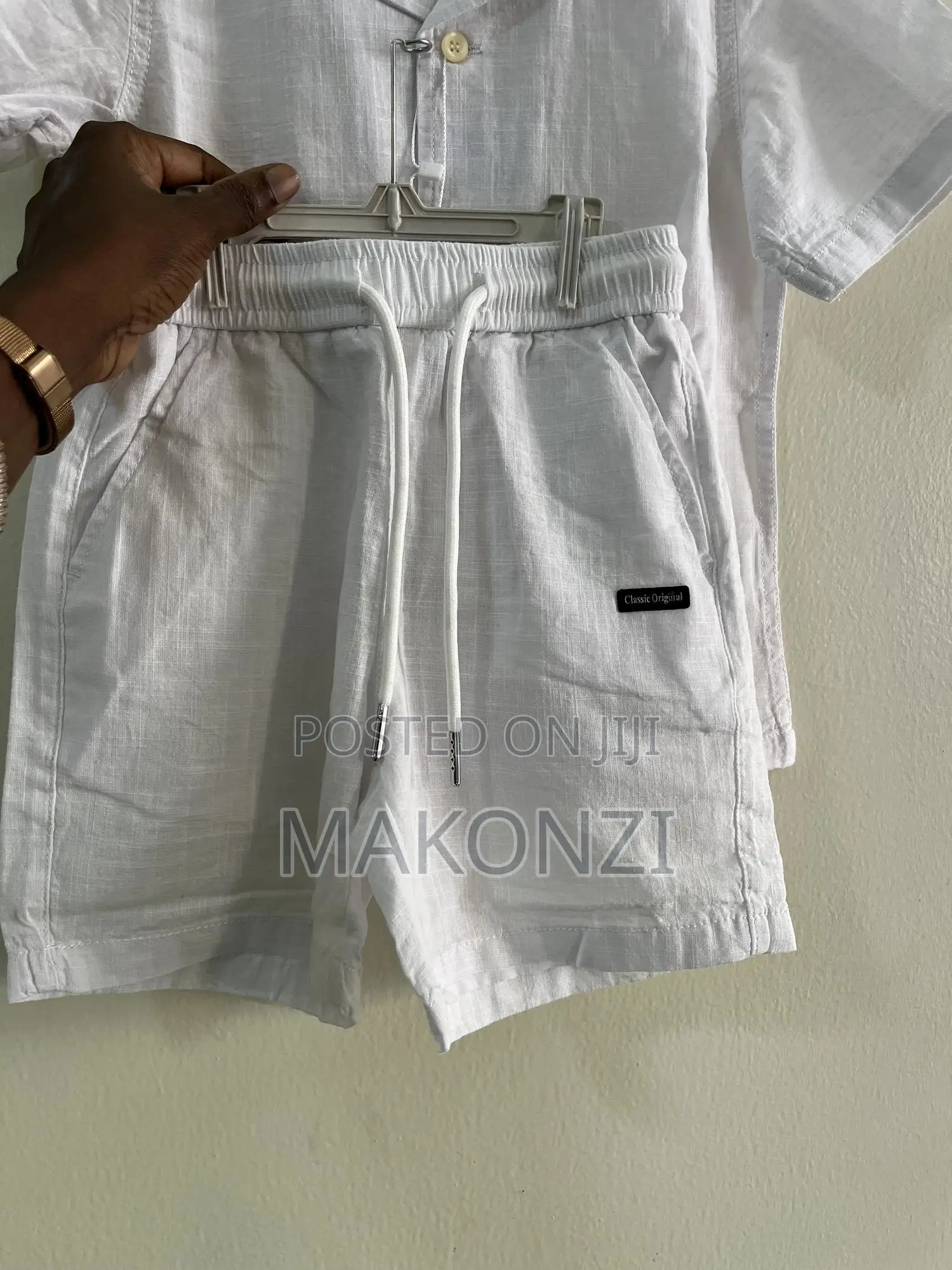 Boys Linen Two Piece