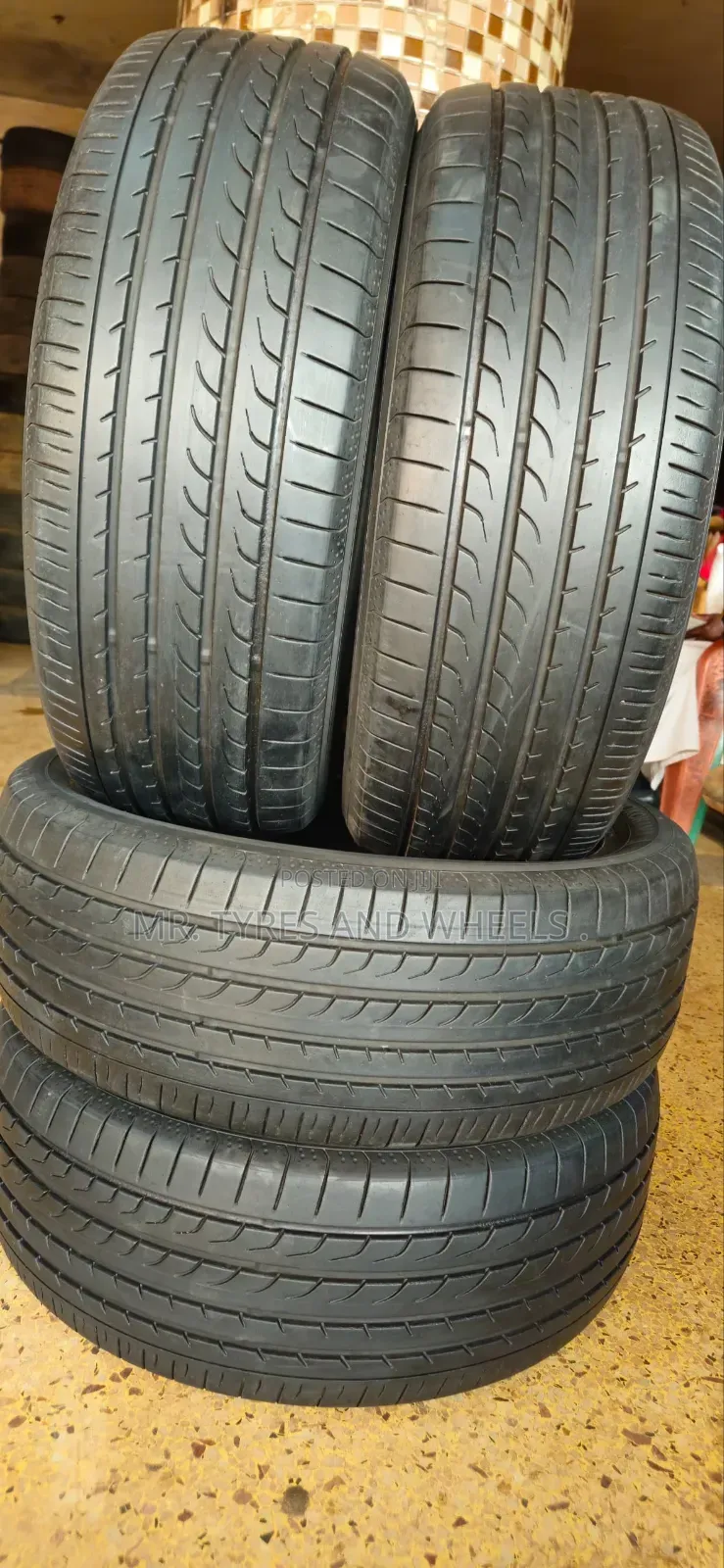 235 55 R18 Yokohama 4rm Japan but Better Than Brand New 4rm China 