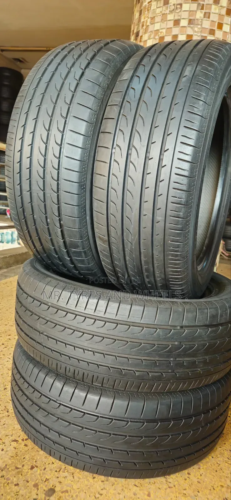 235 55 R18 Yokohama 4rm Japan but Better Than Brand New 4rm China 