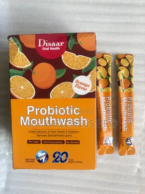 Probiotic Mouthwash 20 Pieces (10ml Each, Orange Flavor)