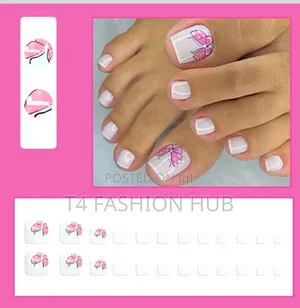 24 Reusable Artificial False Nails Set