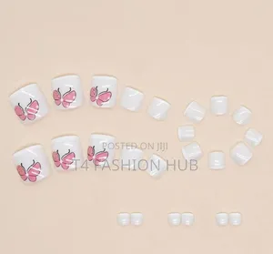 24 Reusable Artificial False Nails Set