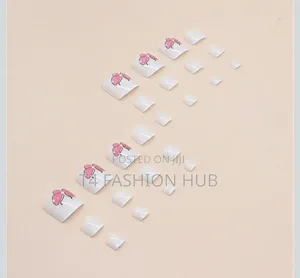 24 Reusable Artificial False Nails Set