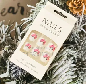 24 Reusable Artificial False Nails Set