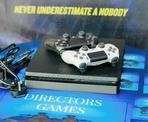Playstation 4 Slim. Ps4 Slim. Chipped and Soft! Play Till You Cry.