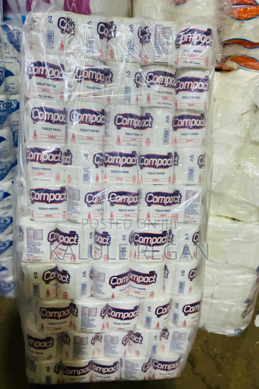 100 Pics Compact Toilet Paper