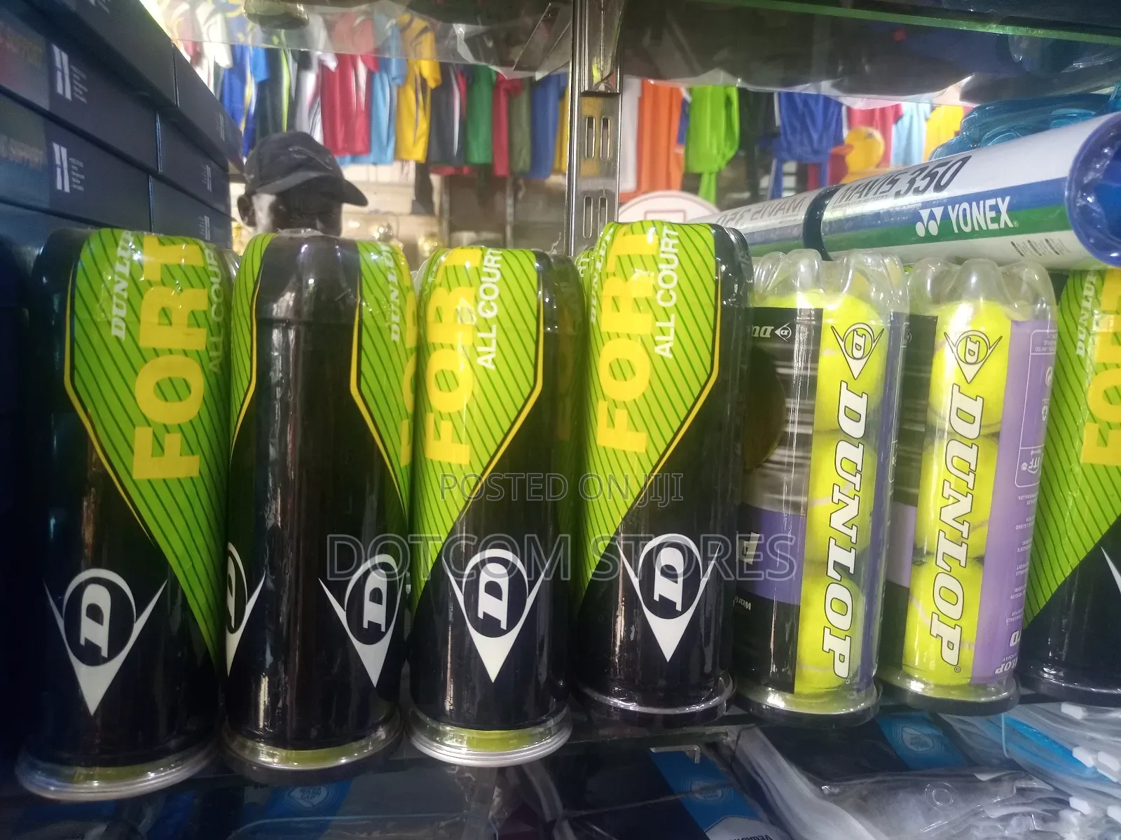 Dunlop Fort All Court Tennis Balls Packaged in Tins.