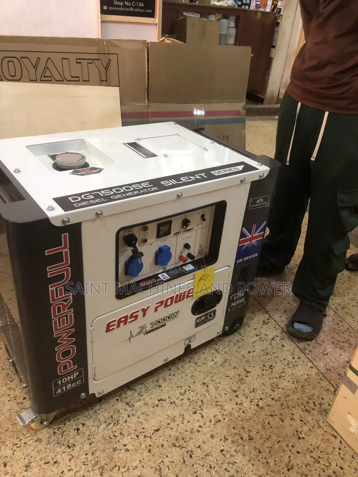 Easy Power Silent Disesel Generator 10hp