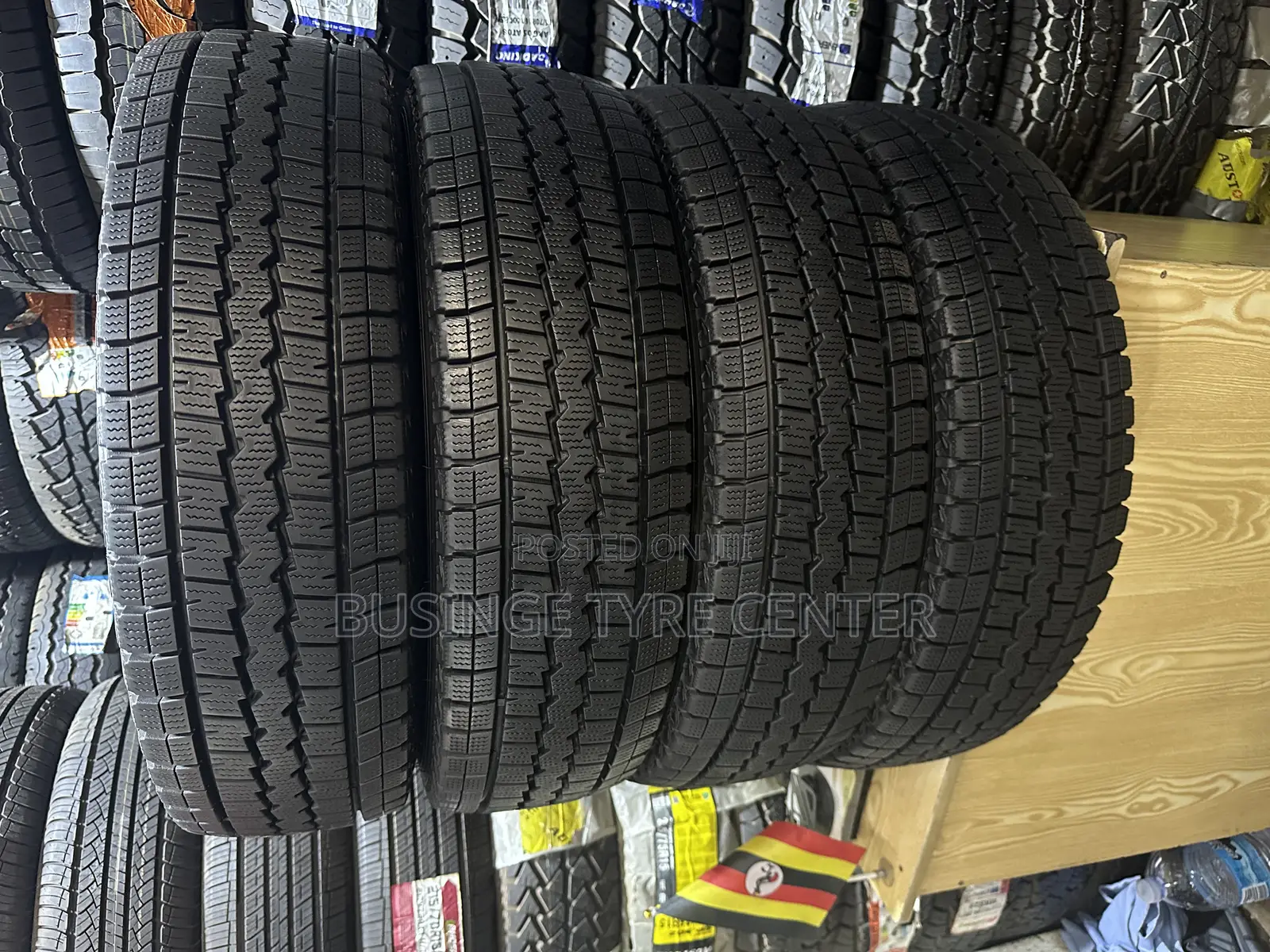 195/80r15 Dunlop Tires Good Condition Japan Used