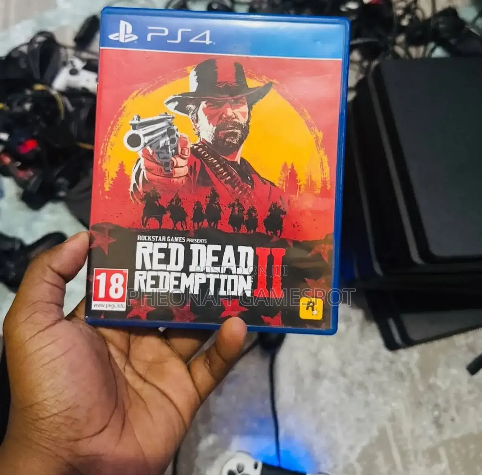 ​Red Dead Redemption 2 Game Cd for Ps4 - Survive the Wild West. Cowboy