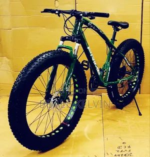 7 Gear Fat Tyre Cycle (Green) With 26 Inch Wheel