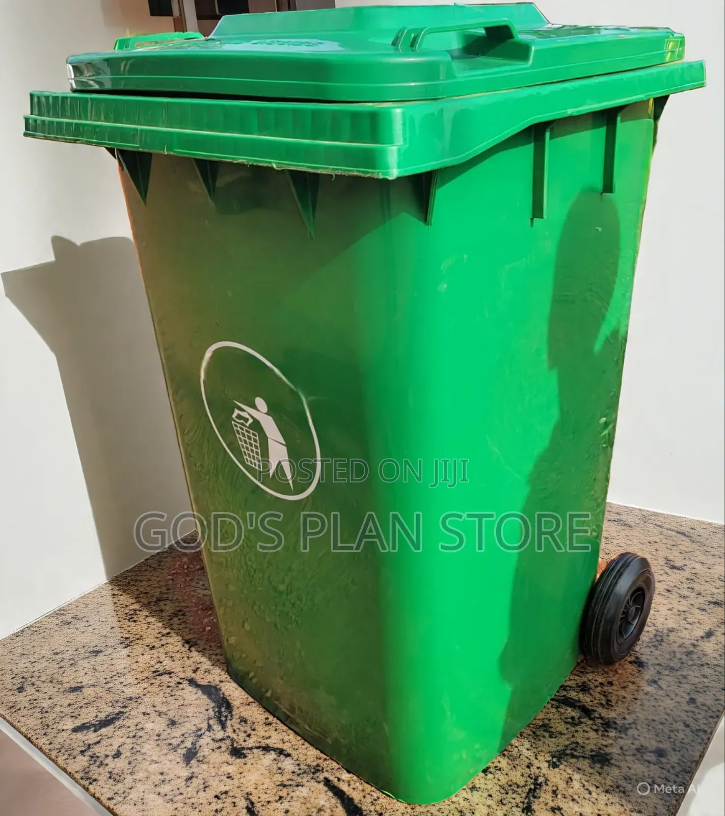 Waste Rubbish 120litres Plastic Dust Bins Plastic Dust Bins 120litres