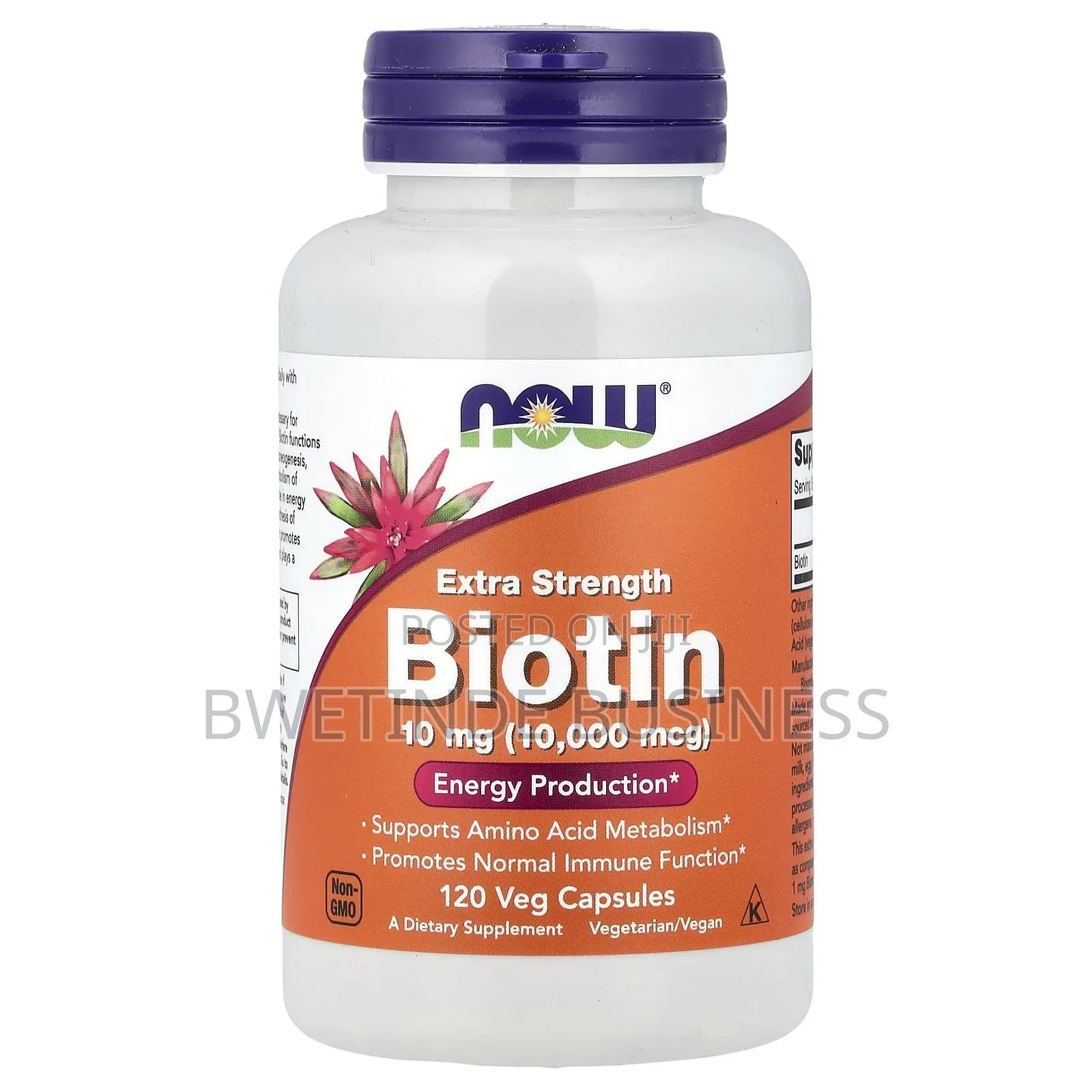 Now Foods Extra Strength Biotin 10,000mcg – Hair, Skin Supplement