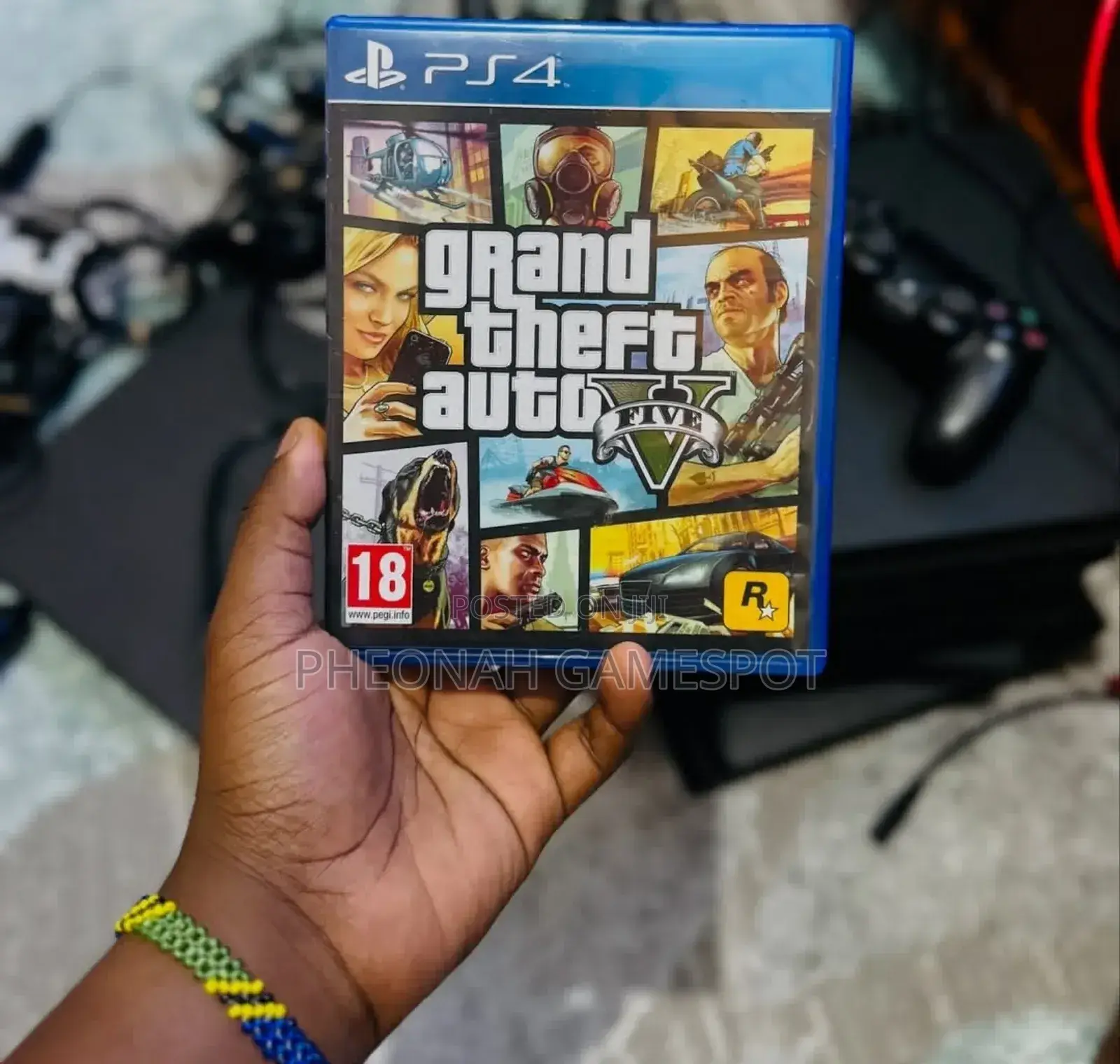 Gta 5 Game Cd for Ps4 - Play the Most Iconic Game of the Decade