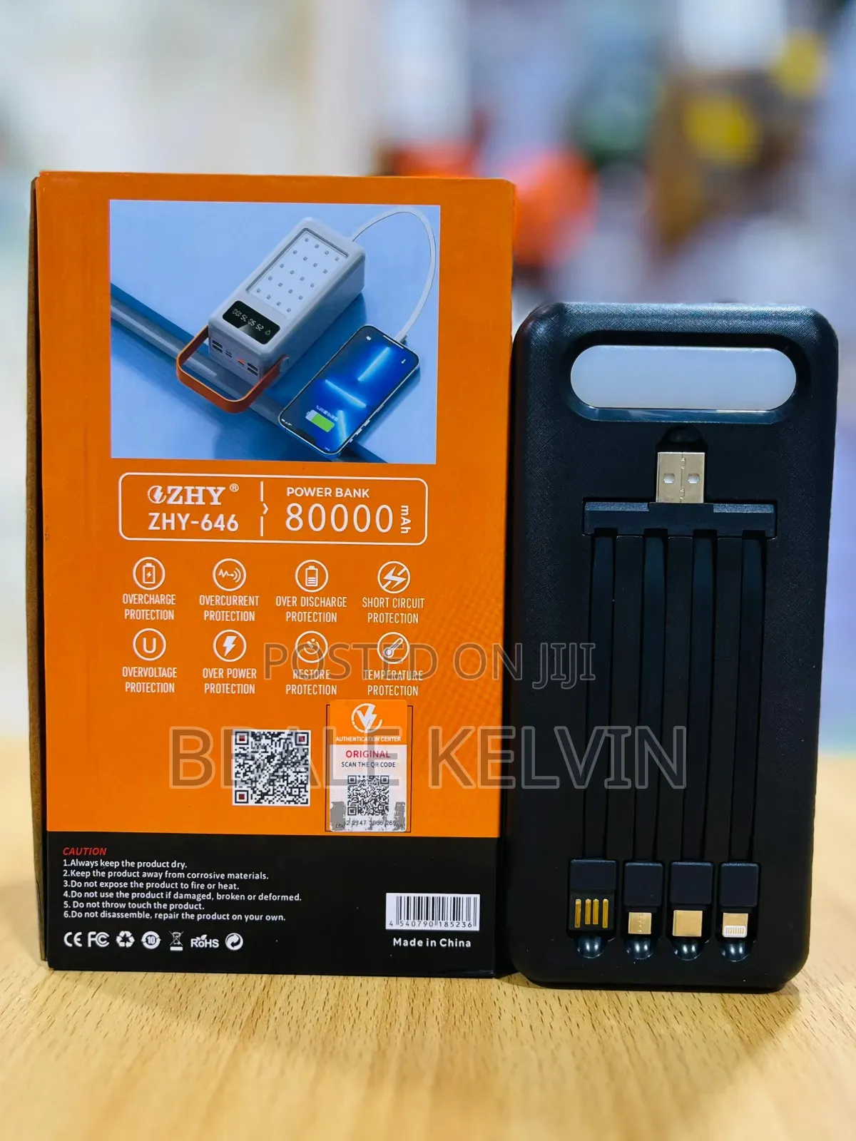 Zhy 80000mah High Capacity Fast Charging Powerbank