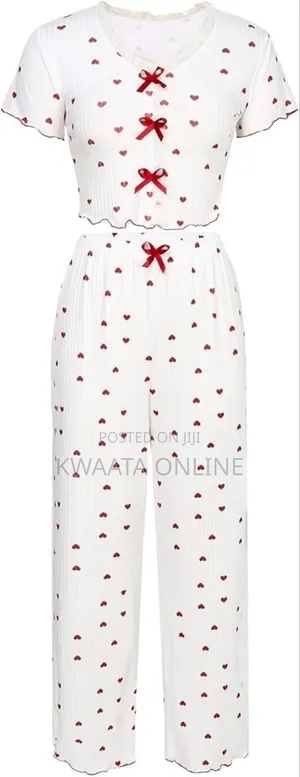 Womens Cute Pajama Sets 2 Piece Silk Loungewear Sets