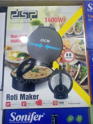 DSP Brand Roti/Chapatti Maker, Model Kc-3026.