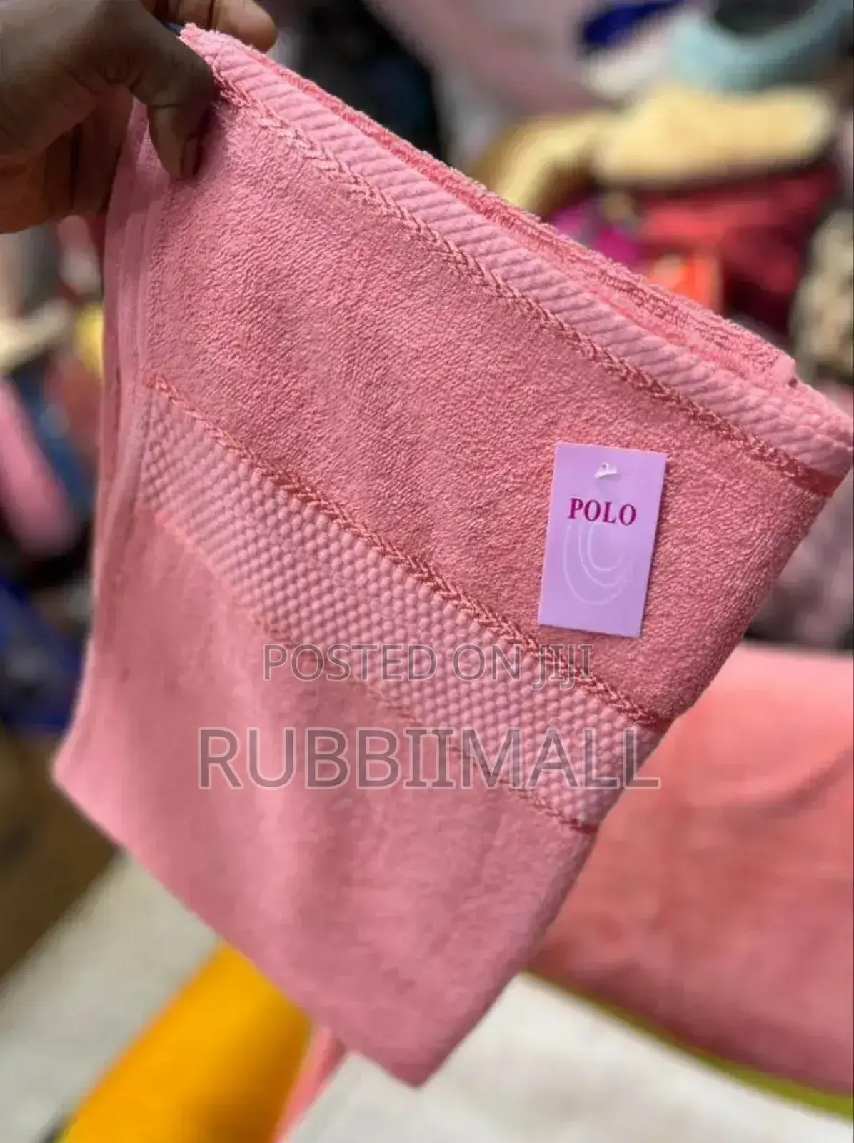 Polo Towel ~ Peach