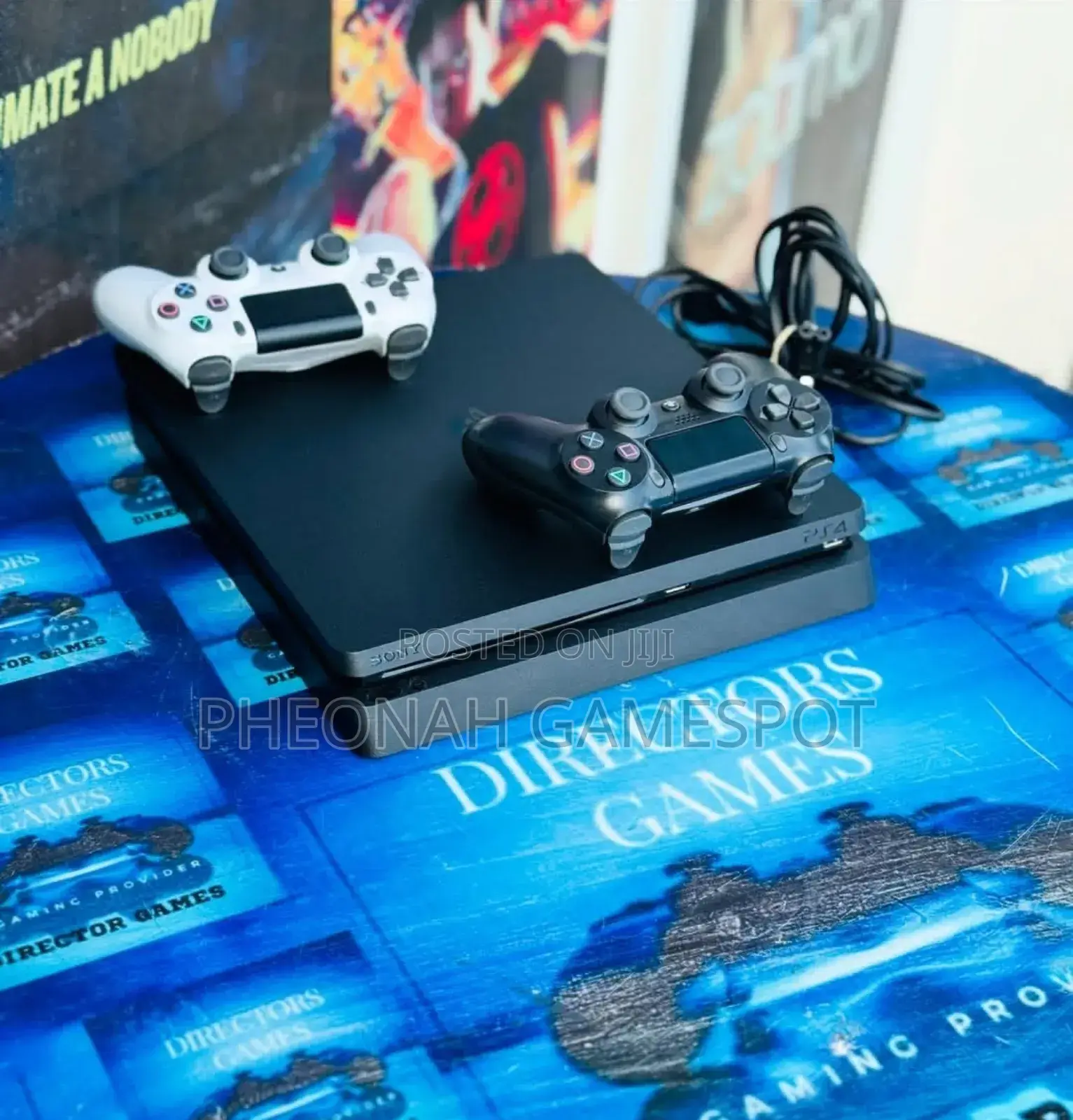 Lovely Ps4 Slim. Playstation 4 Slim Gaming Console. 12 Games - 2 Pads
