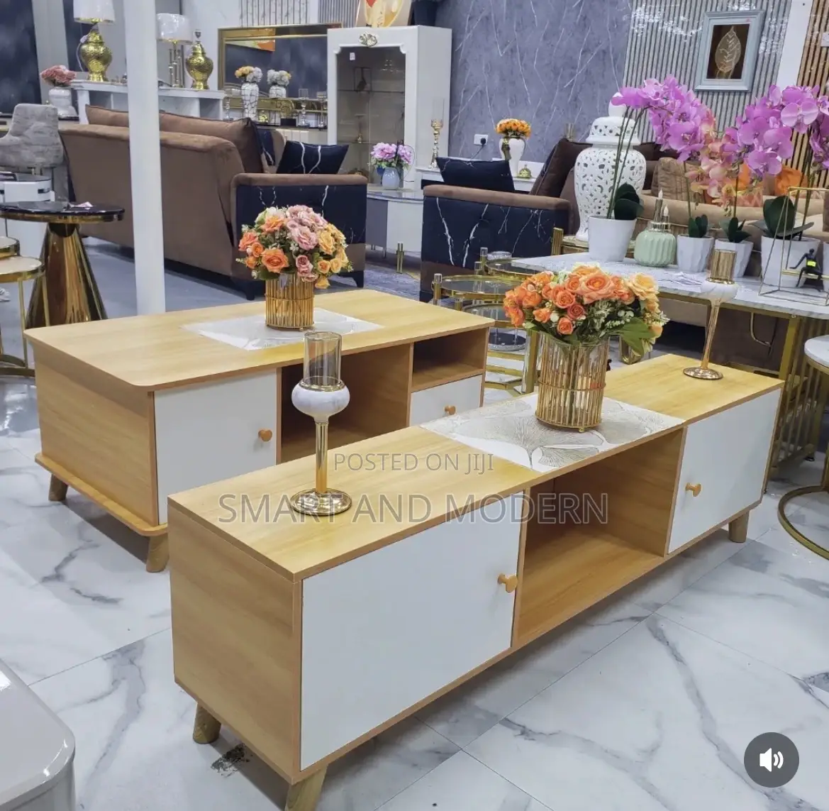 / White TV Stands Decoration /Center Table/ TV Stand Center Table/